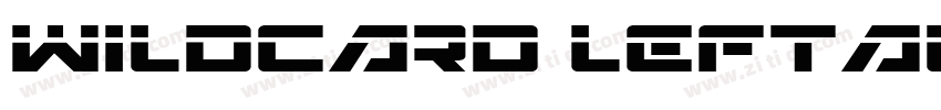 Wildcard Leftalic字体转换